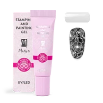 Moyra stamping and paintig gel