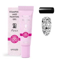 Moyra stamping and paintig gel