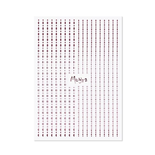 Moyra körömdíszítő csík-dots No.03